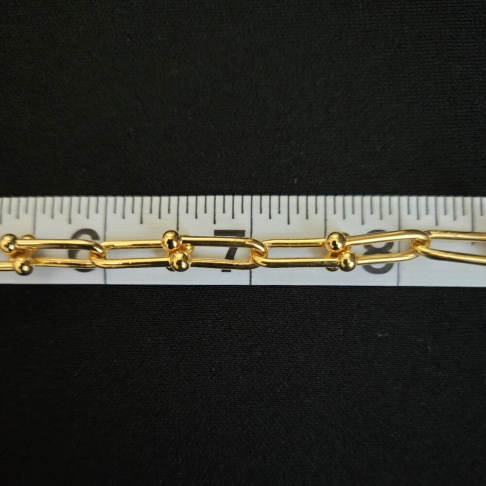 21k Bracelet Hardwarelink design - Picture 12 of 14